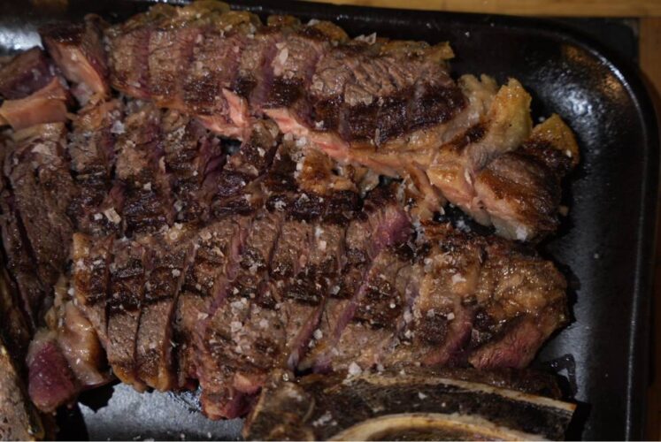 Platos de parrilla Parrilla El Molino Riaño